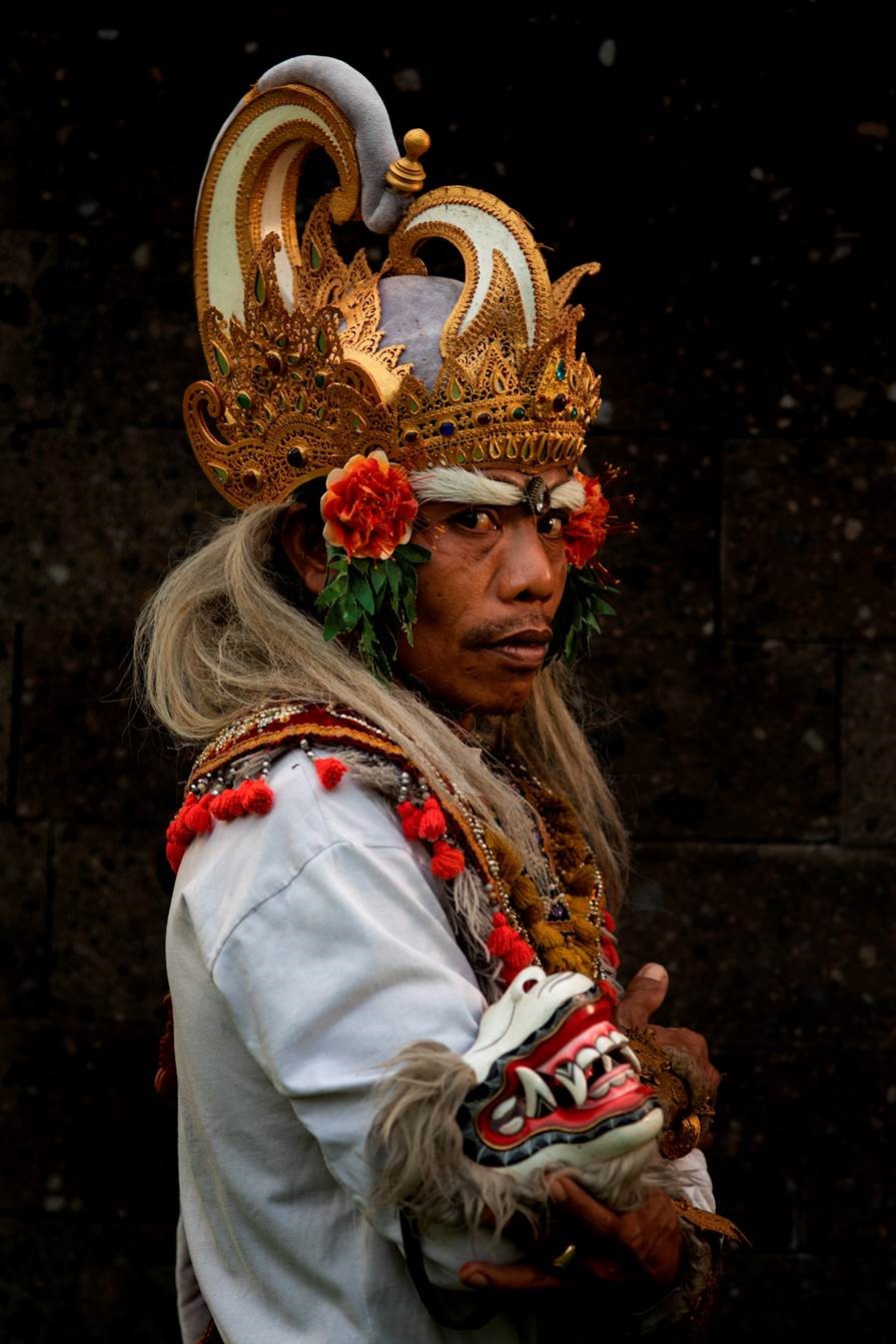 Kecak performer