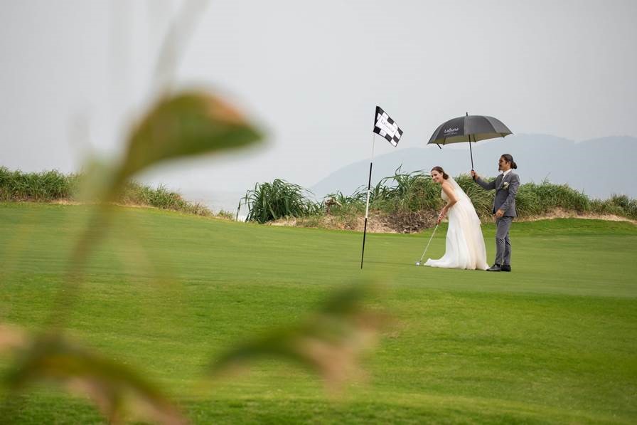 Couples can tie the knot on the Sir Nick Faldo Signature Design at Laguna Golf Lang Co
