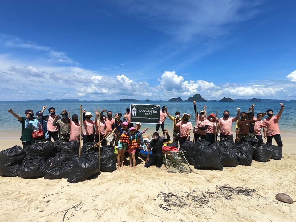 Banyan Tree Krabi invites guests and volunteers to join an Earth Day beach clean-up campaign.