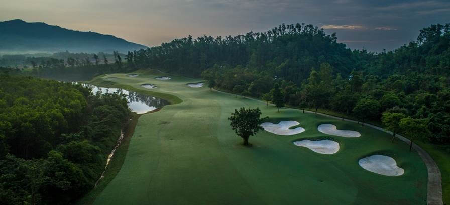 Laid out over rolling terrain near Danang, Ba Na Hills Golf Club is currently Donald’s only golf course design