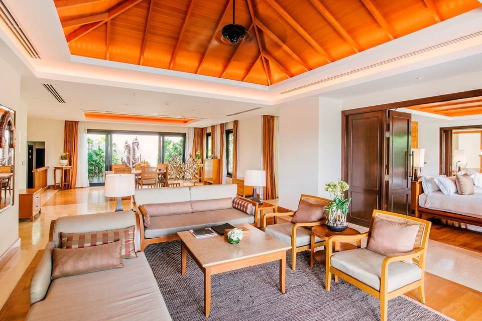 Experience unparalleled luxury in the signature two-bedroom villa residences at Trisara, where remote workers, families and groups of friends can indulge in spacious elegance and style.