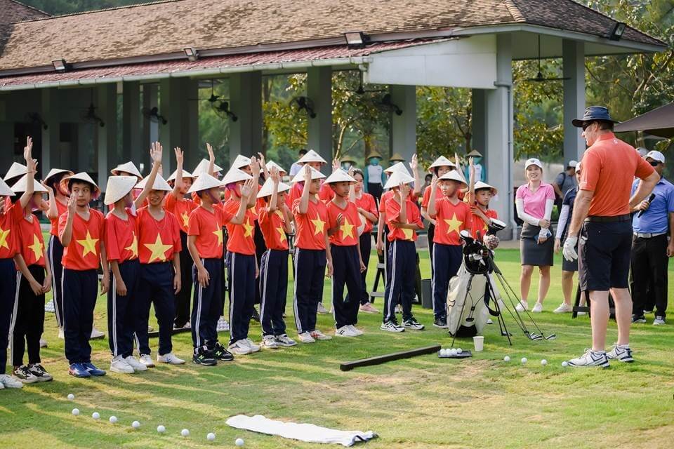 Events such as the Faldo Series Asia Grand Final, hosted by Sir Nick Faldo, are sparking interest in golf among Vietnamese youngsters