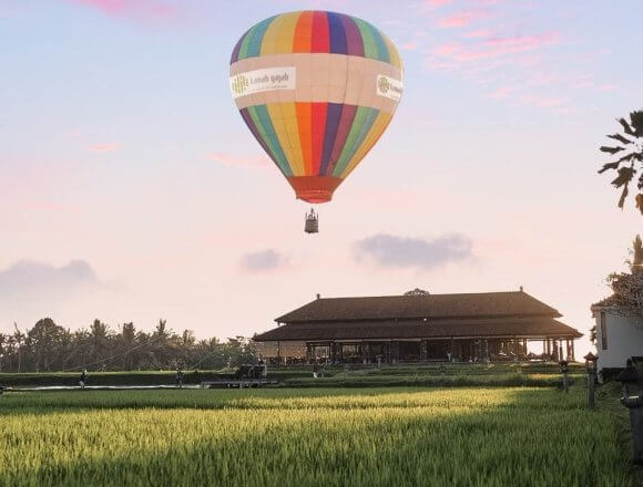 Tanah Gajah's Hot Air Balloon