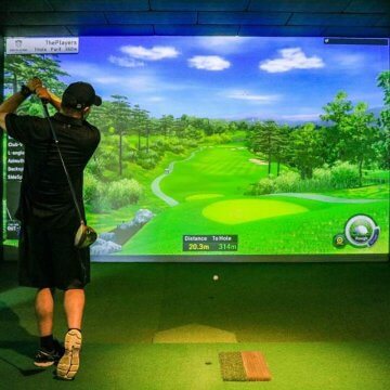 The South Korean-manufactured Bravo Pro Golf Simulator cost Alma almost USD 25,000 to implement and is the most advanced golf simulator on the market today.