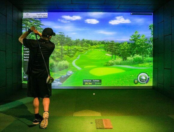 The South Korean-manufactured Bravo Pro Golf Simulator cost Alma almost USD 25,000 to implement and is the most advanced golf simulator on the market today.