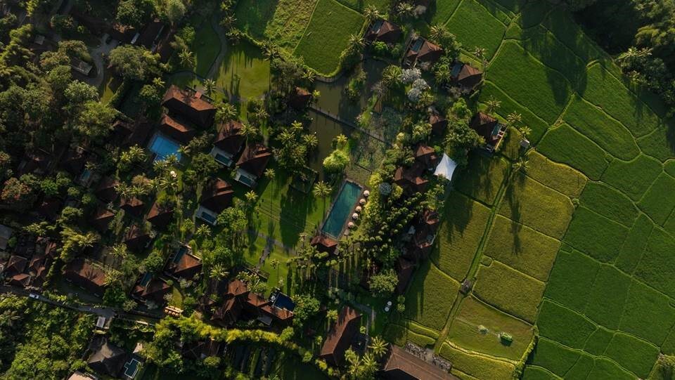 Aerial Overview of Resort