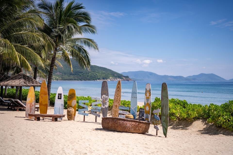 The Anam Cam Ranh overlooks 300 metres of stunning Long Beach.