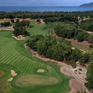 The Sir Nick Faldo Signature Design at Laguna Golf Lang Co is one of Vietnam’s most glorious event stages