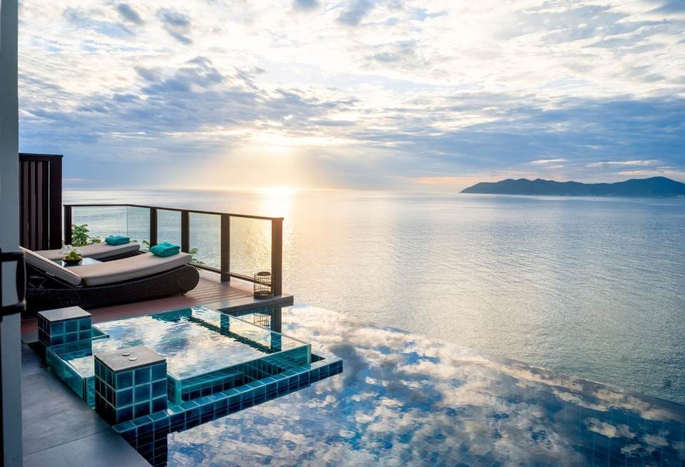 Infinity-edge pools overlooking the property are a highlight of the recently launch Banyan Tree Seaview Villas