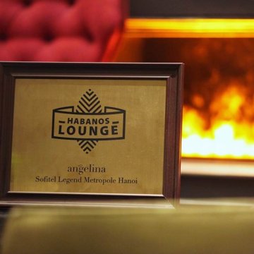 Metropole Hanoi’s angelina awarded ‘Habanos Lounge’ elite cigar bar status