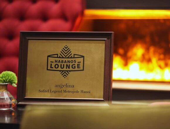 Metropole Hanoi’s angelina awarded ‘Habanos Lounge’ elite cigar bar status