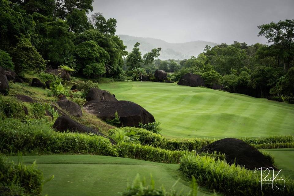 The short 11th is one of the most picturesque holes on the course