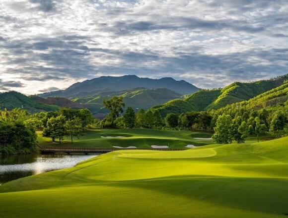 Ba Na Hills Golf Club is one of several world class layouts in Central Vietnam with others including Laguna Golf Lang Co and Montgomerie Links