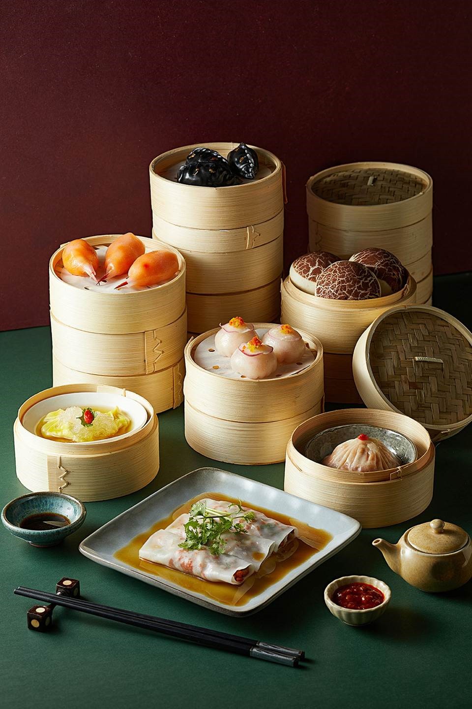 Cham Restaurant Dim Sum Selection