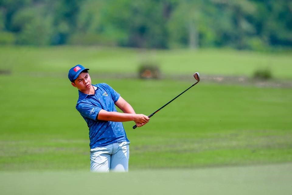 Nguyen Tuan Anh played some magnificent golf on his way to the Faldo Series Asia Grand Final title