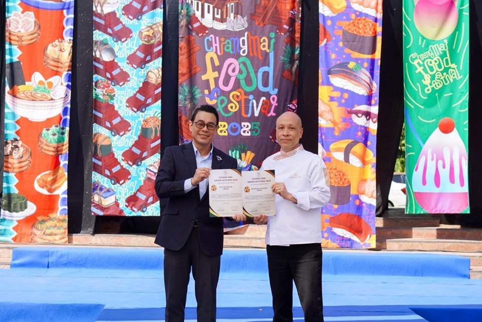 Meliá Chiang Mai’s restaurants Laan Na Kitchen and MAI Restaurant and Bar have each been awarded the prestigious “Golden Star Award” for ongoing sustainability efforts as part of Thailand’s Green Kitchen project.