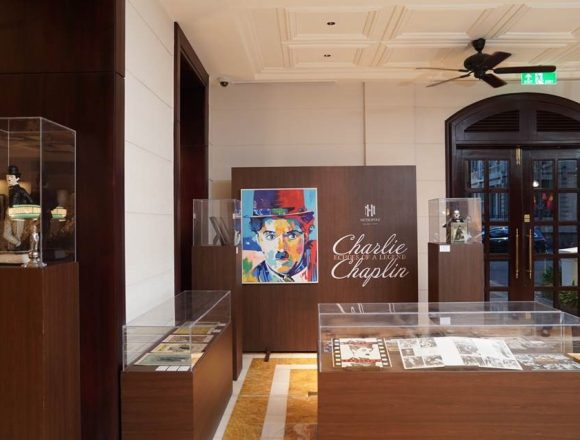 "Charlie Chaplin: Echoes of a Legend” is on display at Metropole Hanoi until July 22