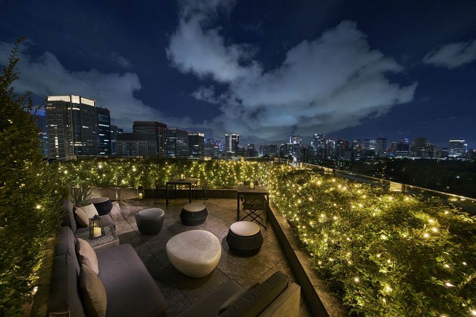 Palace Hotel Tokyo - Club Lounge terrace