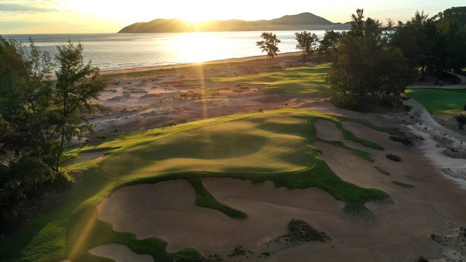At Laguna Golf Lang Co putting surfaces are being re-established and turf nurseries expanded as the course transitions back to Zoysia matrella