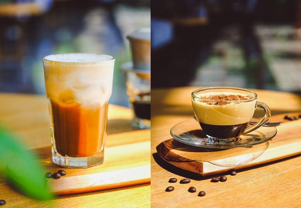 As part of the next-level room service, guests choose from four signature coffees: bold and robust iced black coffee; smooth iced white coffee with condensed milk; sweet and creamy Vietnamese-style classic bạc xỉu; and salted coffee with a unique savory-sweet blend.